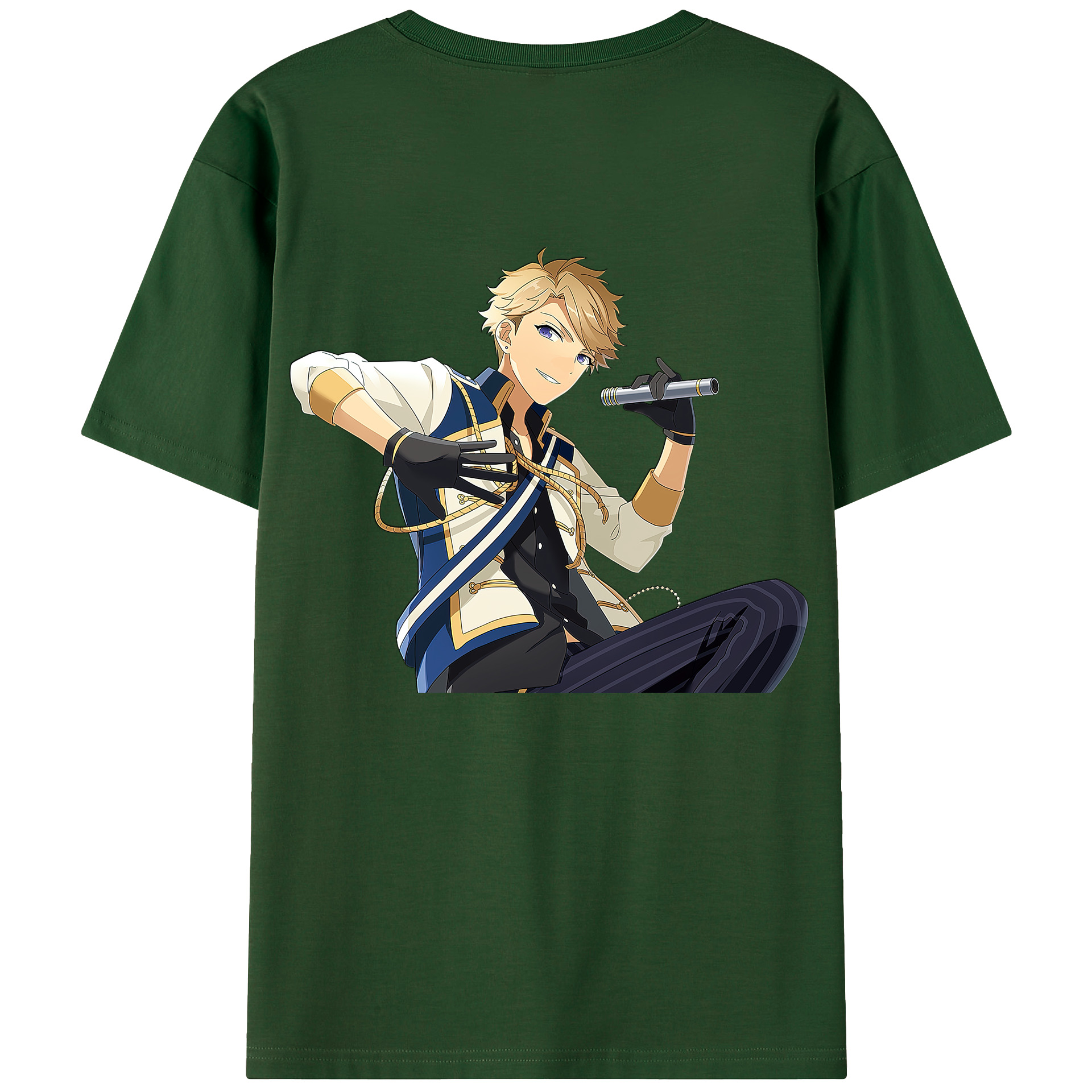 （画像用） あんさんぶるスターズ! Ensemble Stars 綿100％半袖Tシャツ（背面プリント）